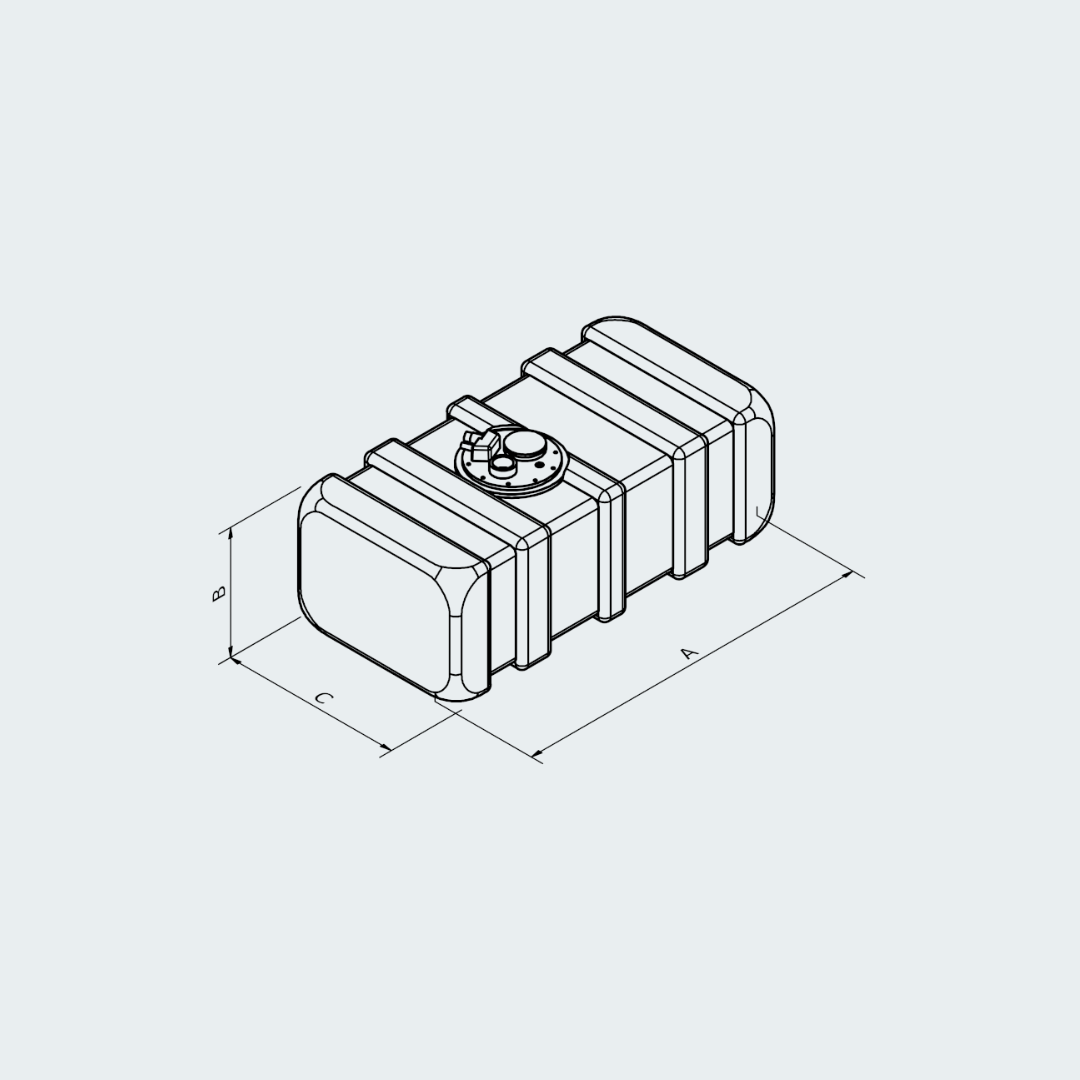 Plastic Fuel Tank Lt.70