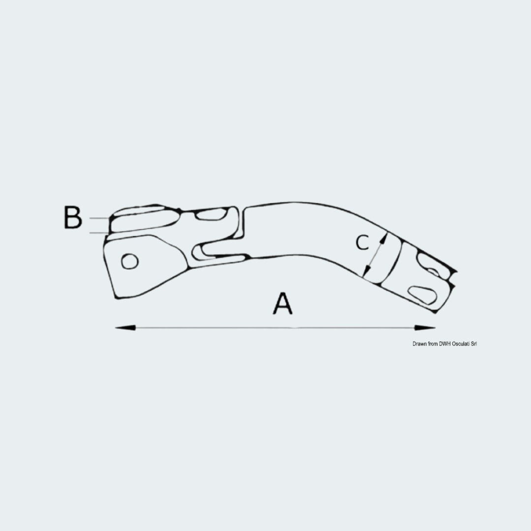 Trimmer Anchor Swivelling Connector