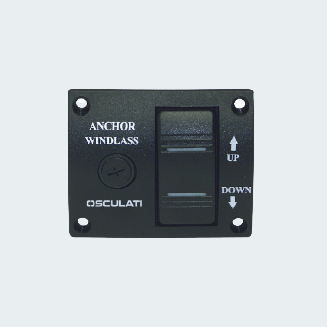 Windlass Control Panel With Toggle Switch