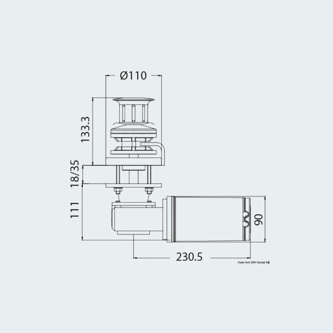 ITALWINCH Smart-R1 Windlass