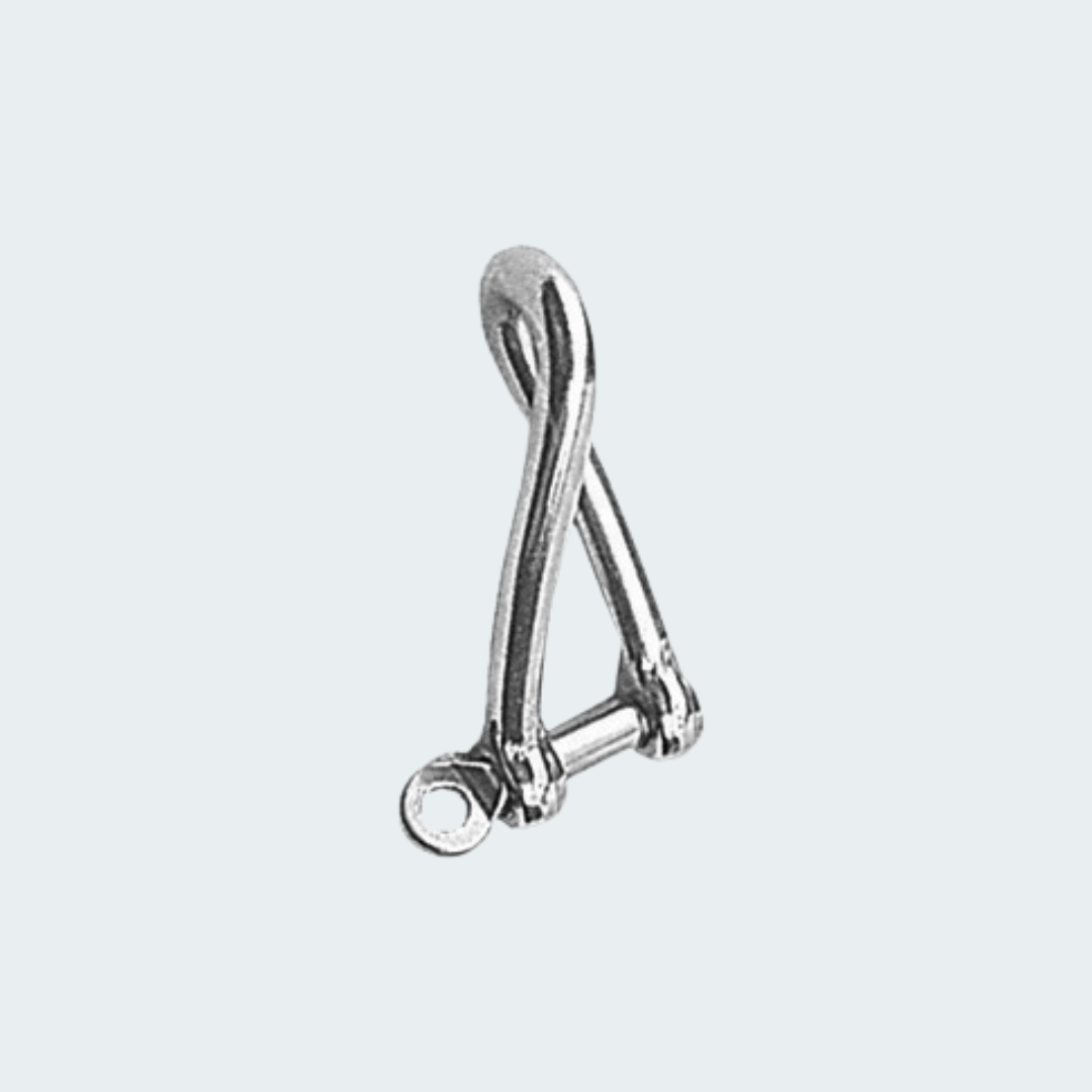 Stainless Twisted Bow Shackles AISI 316