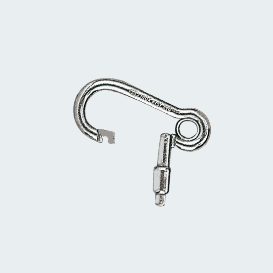 Stainless Steel Carabiner Hook w/outer Opening