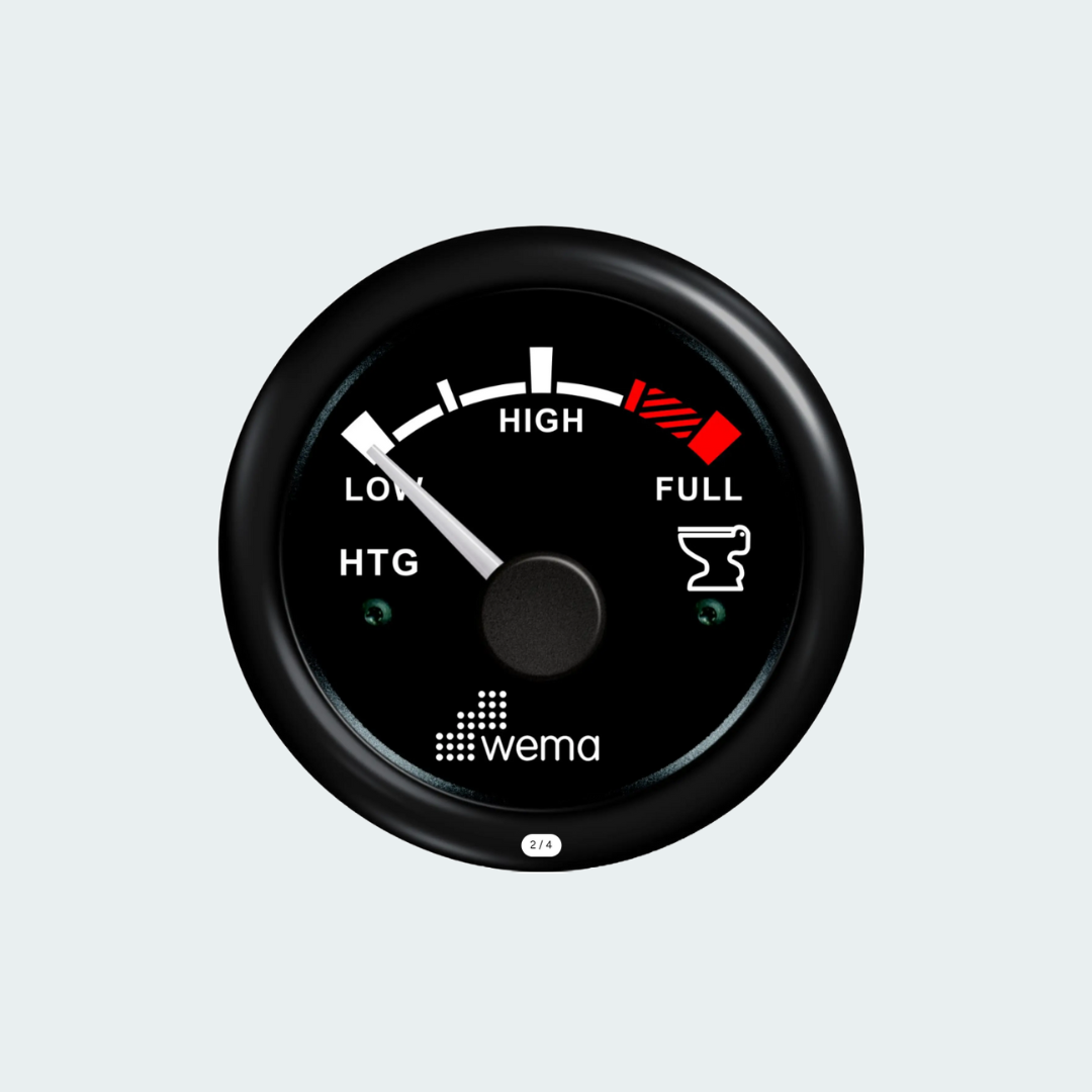 Wema Holding Tank Level Gauge Black