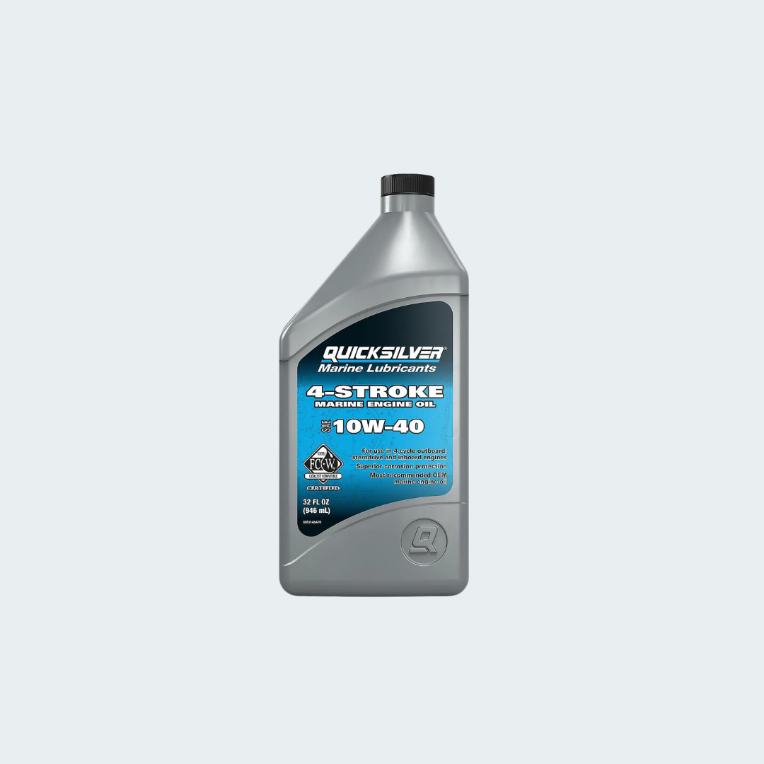 Quicksilver 10W-40 4-Stroke Marine Engine Oil