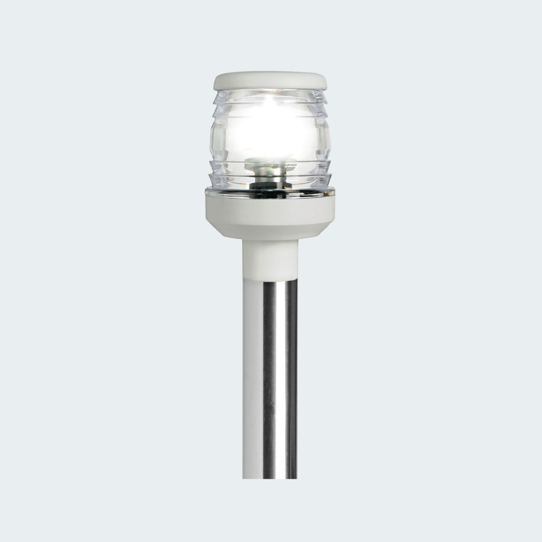 Classic 360° Pull-out Pole White With Advance Base 100cm