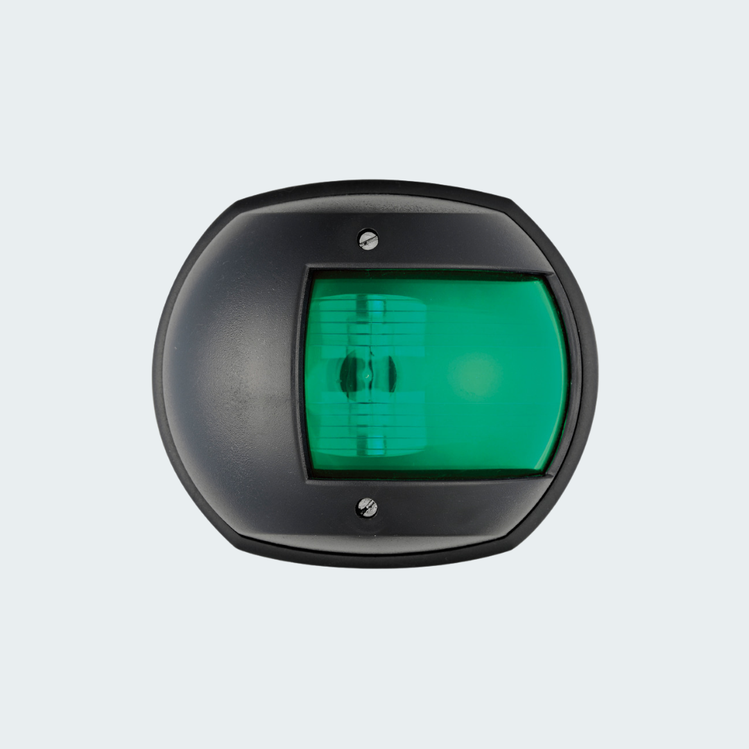Maxi 20 Black 112.5° Green Navigation Light