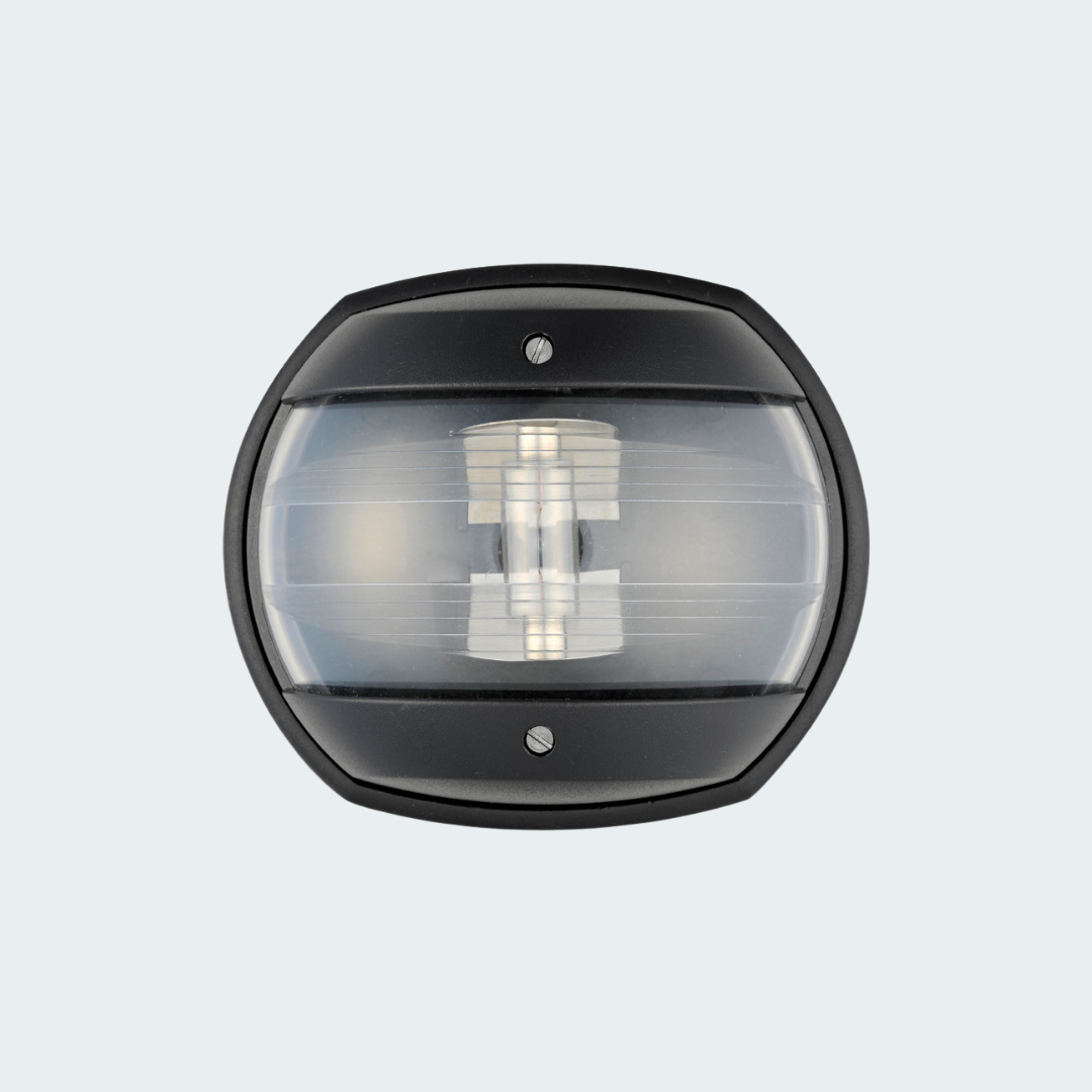 Maxi 20 Black 225° Bow White Navigation Light