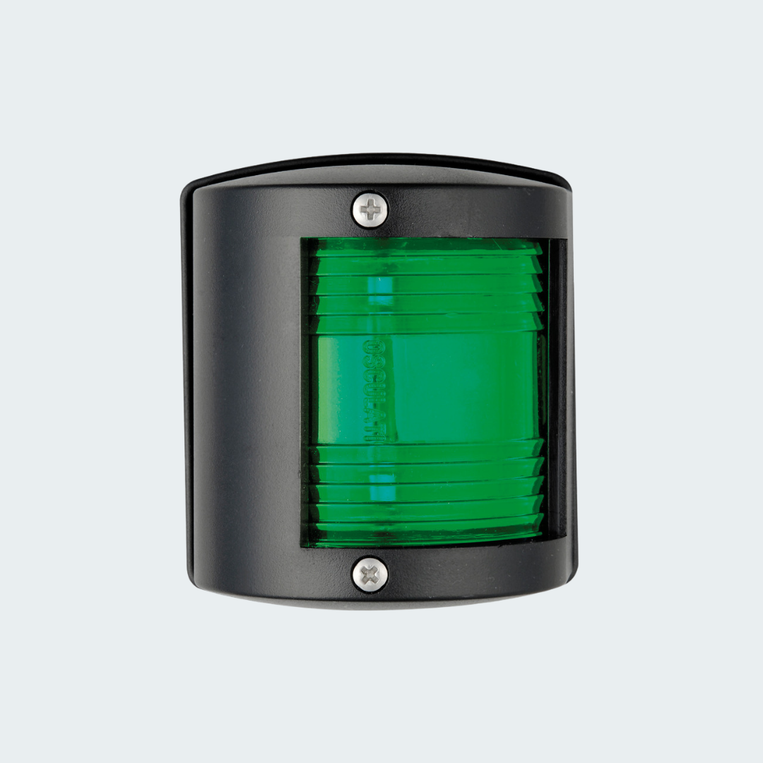 Utility77 Black/112.5° Green Navigation Light