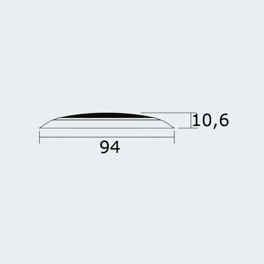 LED Ceiling Light Recessless Version 5 LEDs