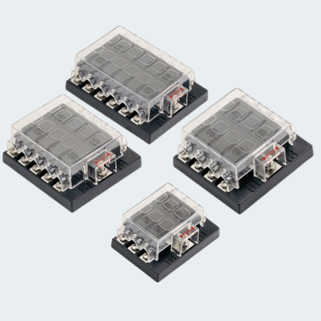 Standard Blade Fuse Holder Box With Common Positive