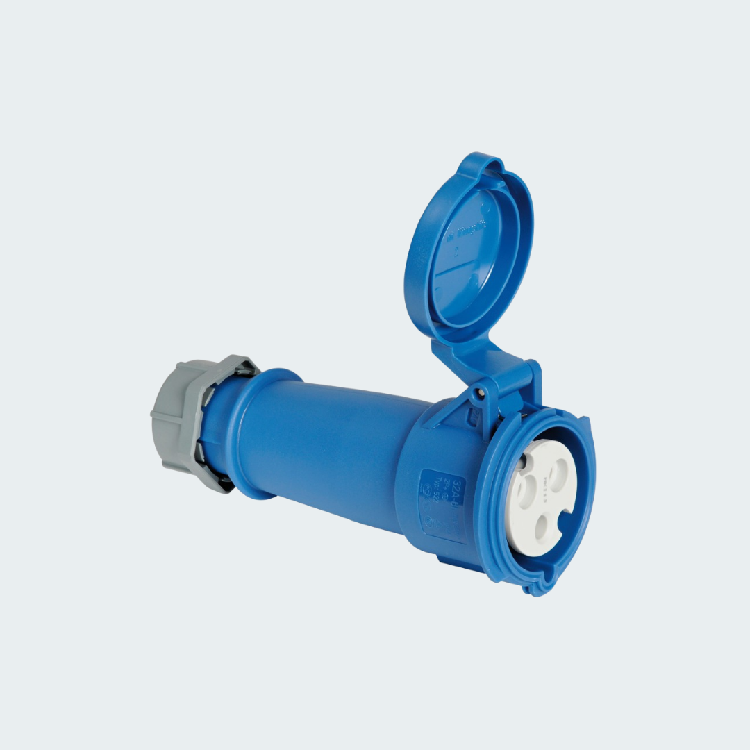Power Plug For Deck Connection Female 32A