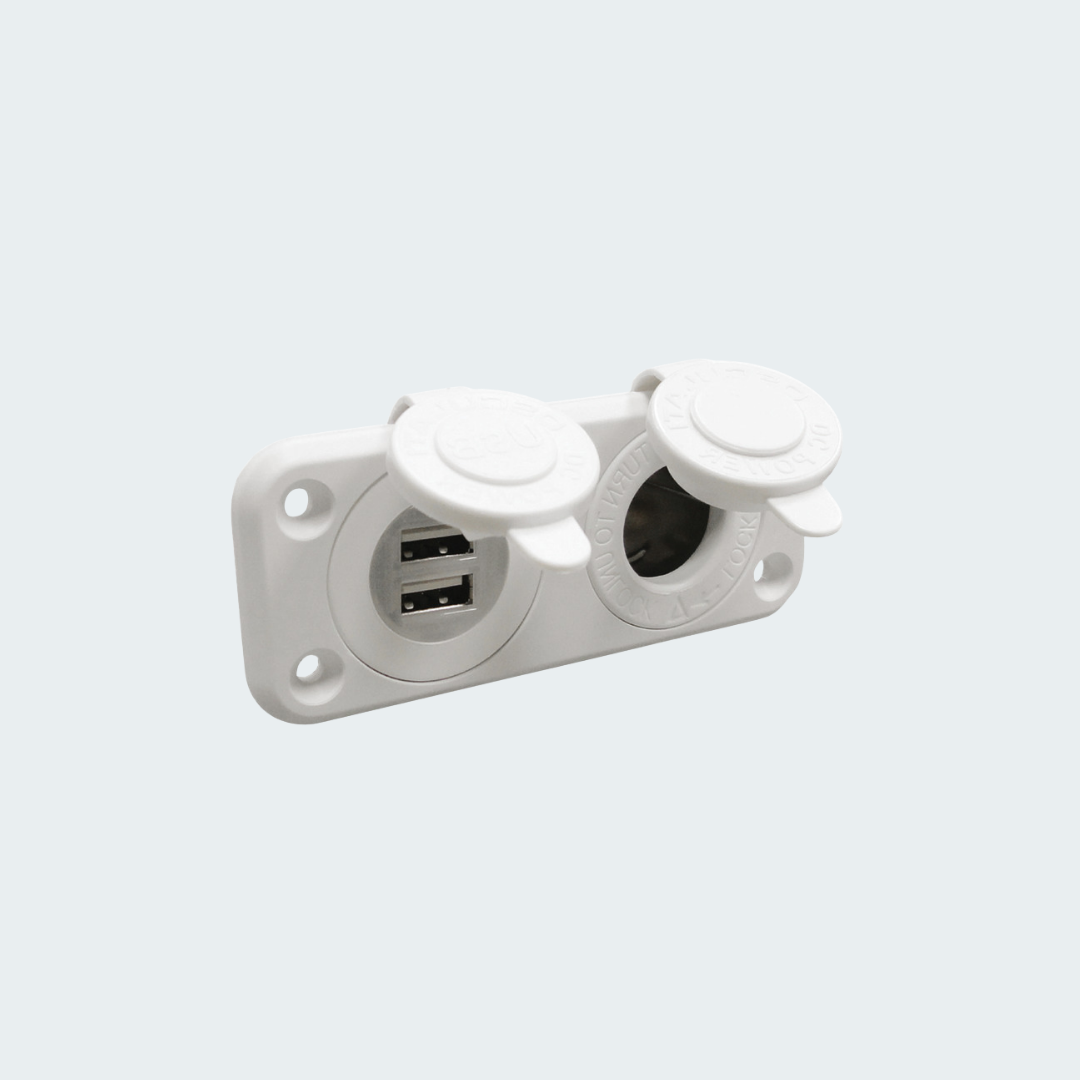 Lighter Socket + Double USB