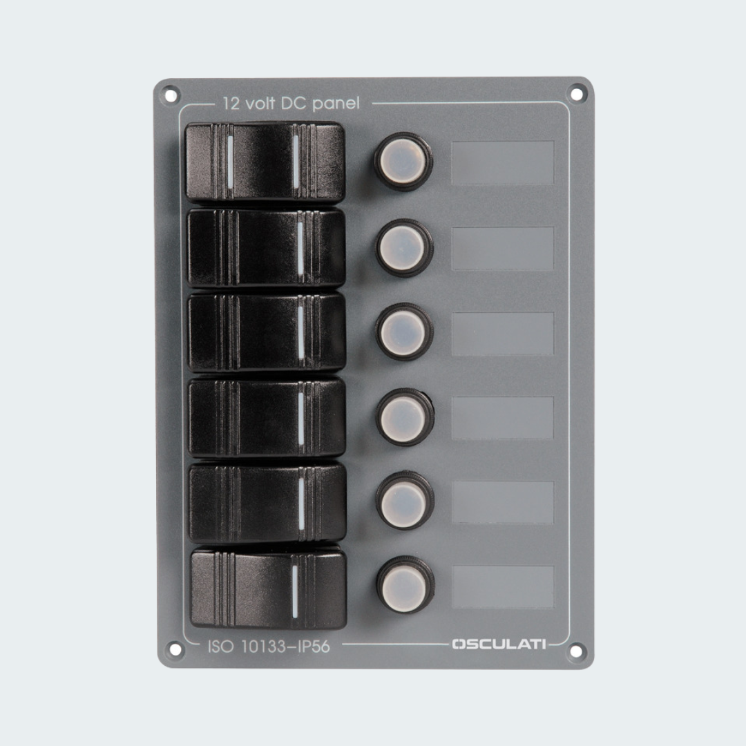 Electric Control Panel 6 Switches