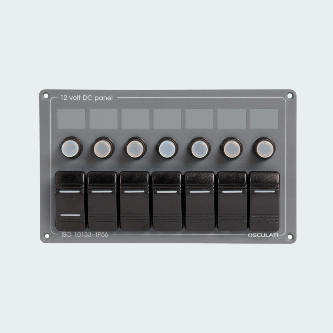 Electric Control Panel 7 Switches