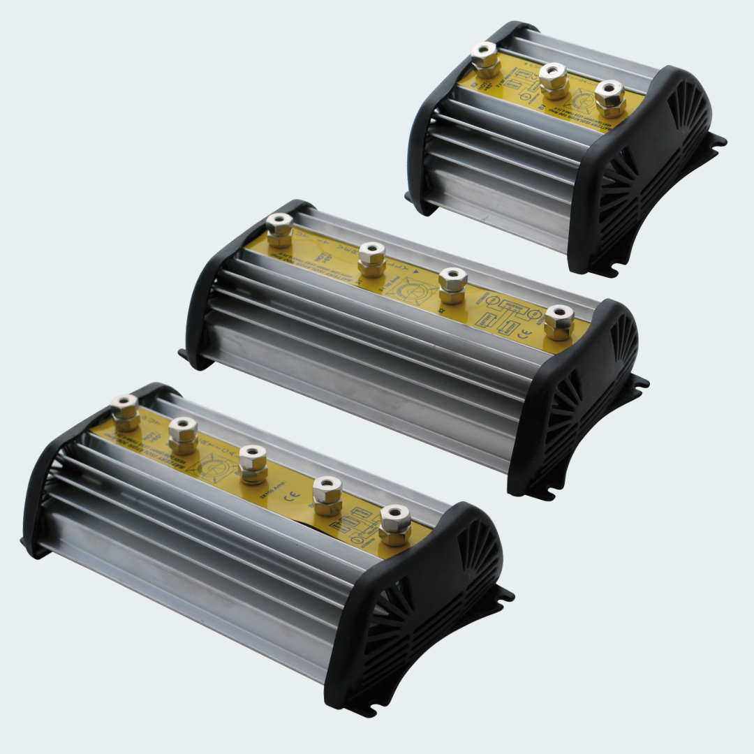 Very Low Voltage Drop Battery Combiners (diodes) & Automatic Battery Isolators