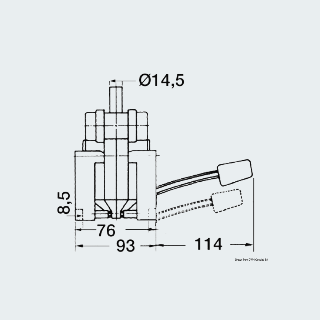 Sink Double-acting Foot Pump