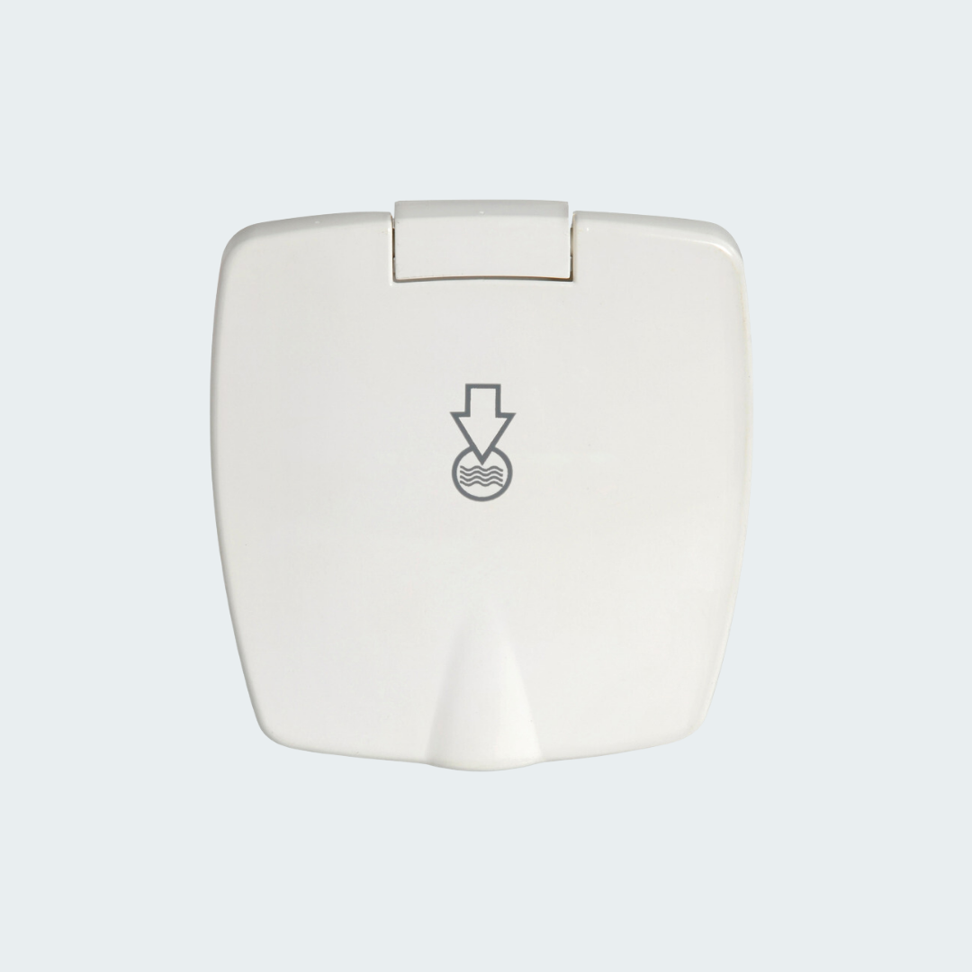 New Edge Recess-fit Water Pressure Reducer White