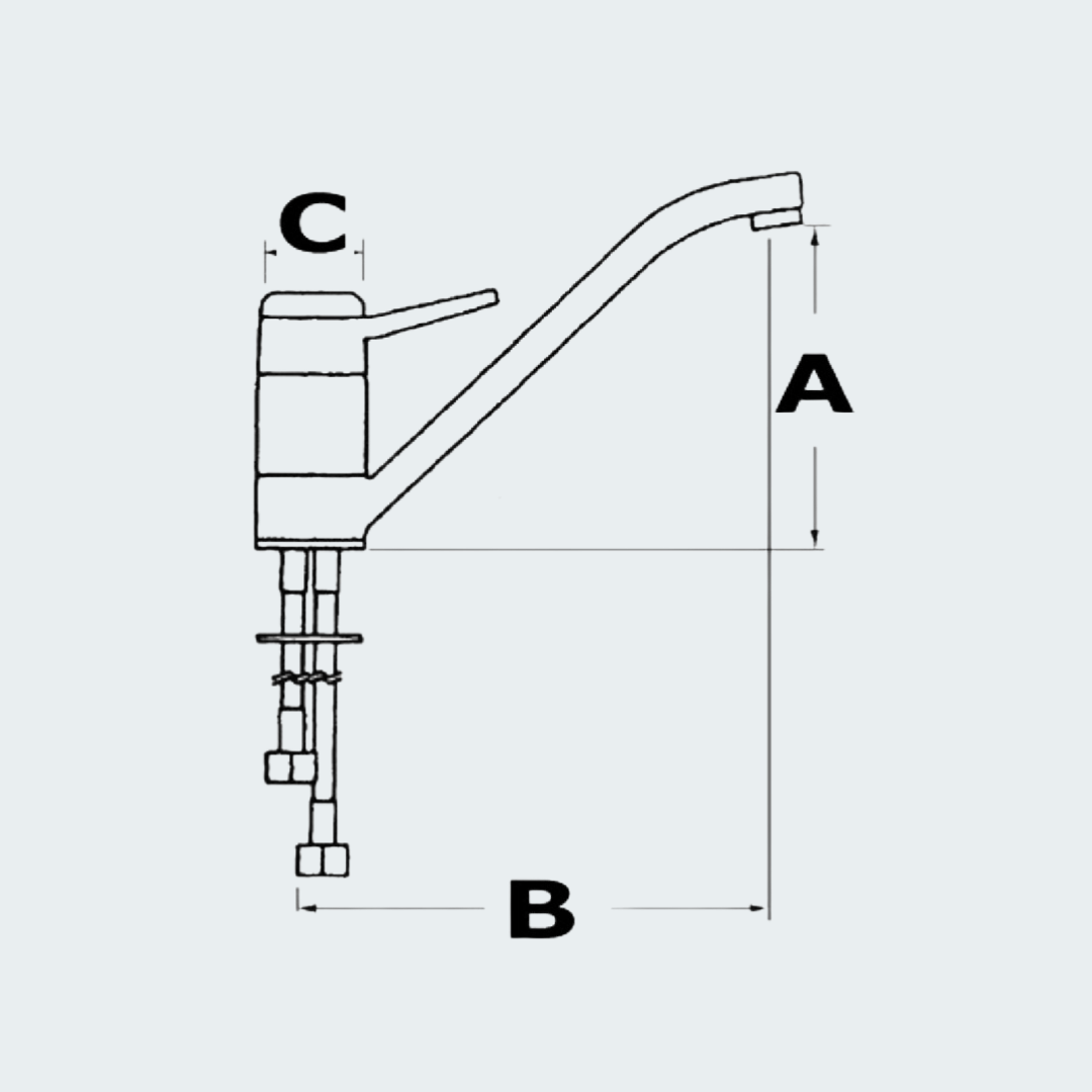 Olivia Single-Control Mixer For Kitchen