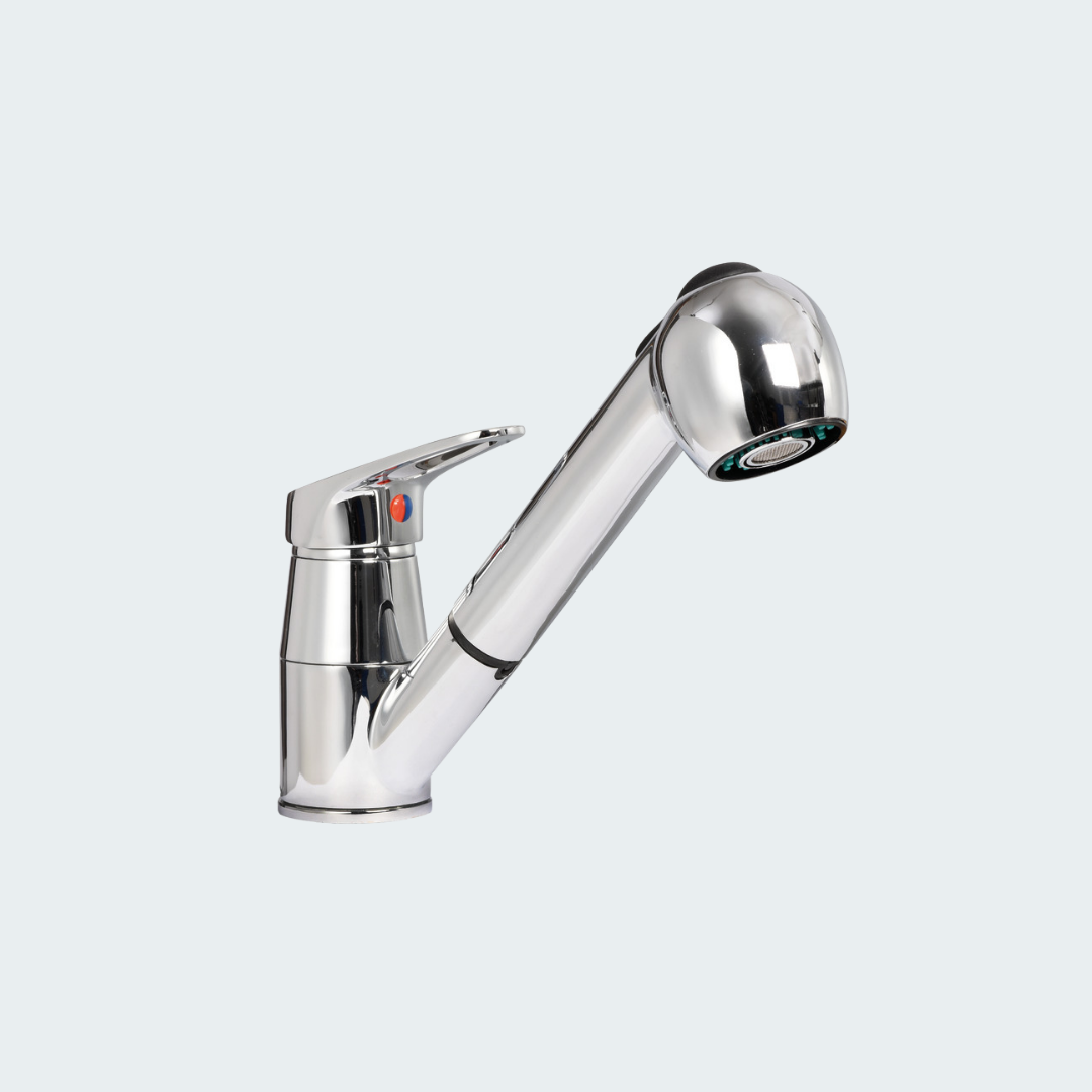 Olivia Single-Control Combined Mixer + Removable Shower