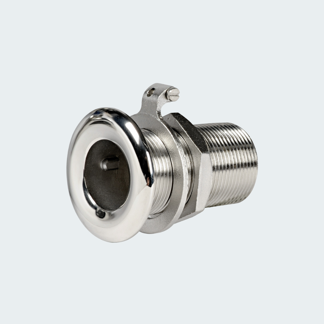 AISI 316 Mirror Polished Skin Fitting All-thread