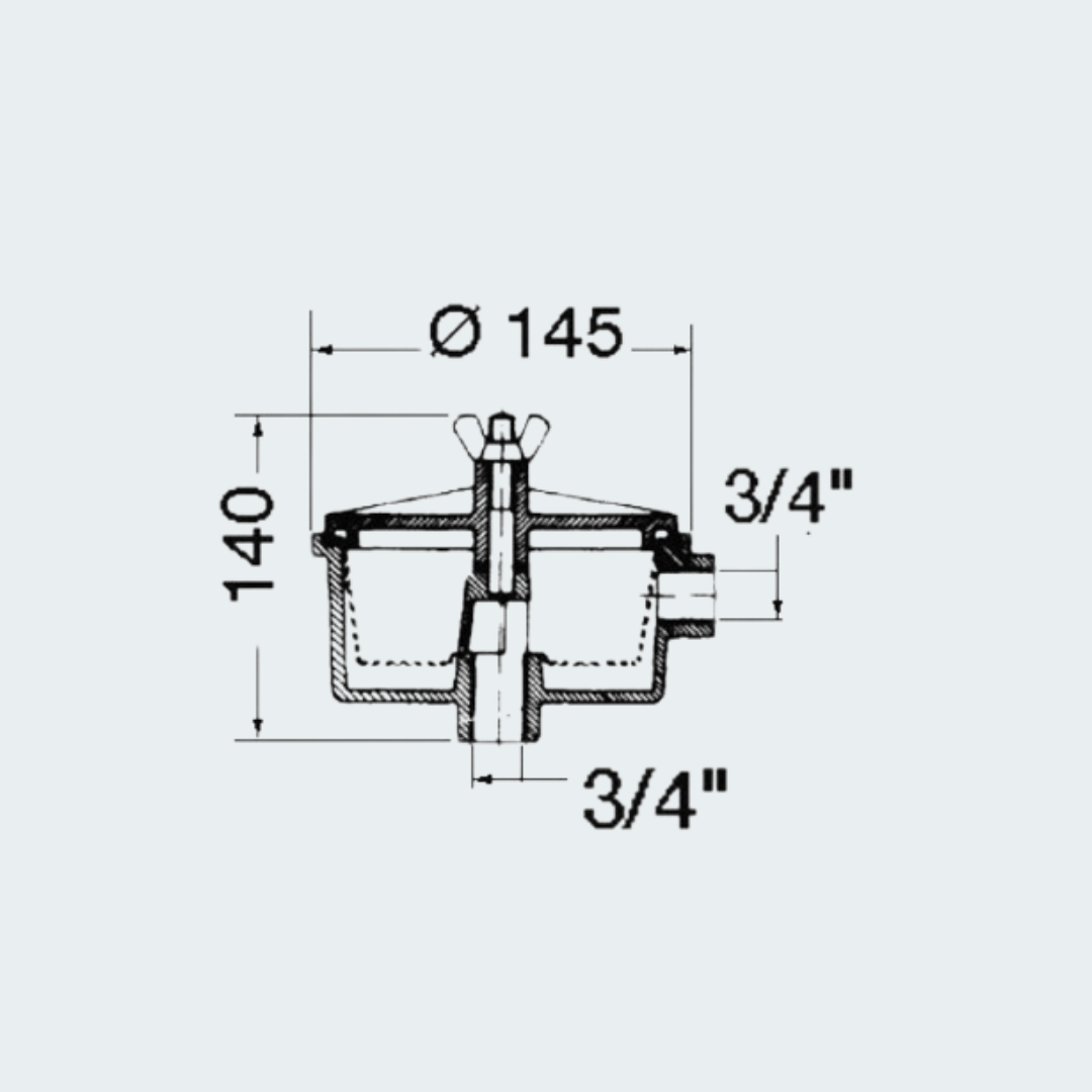 Utility Water Filter 3/4"