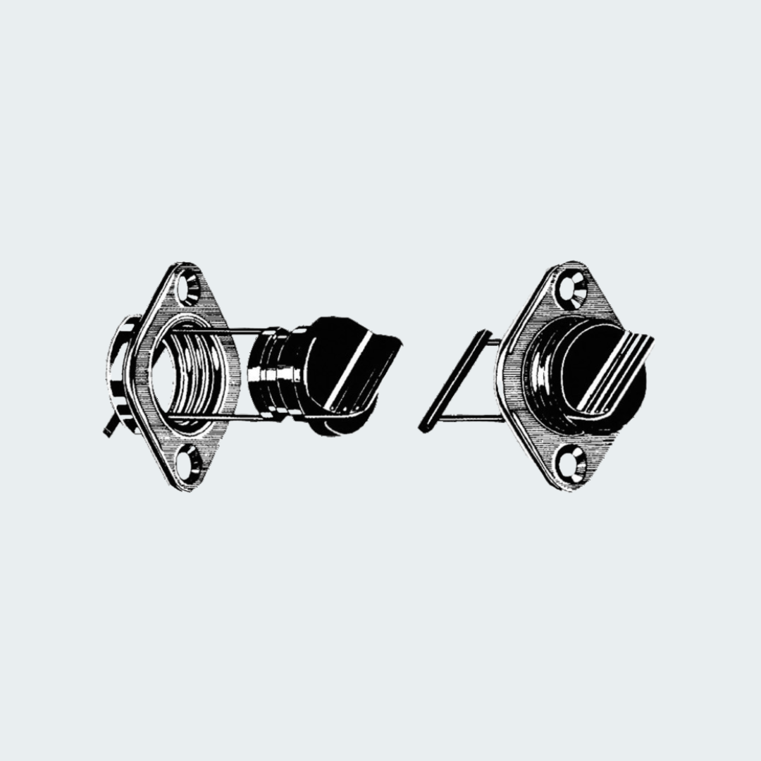 Chromed Brass Drain Plug 25 mm