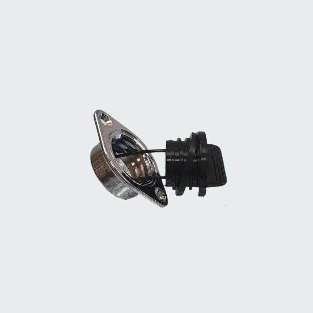 Chromed Brass Drain Plug 35 mm