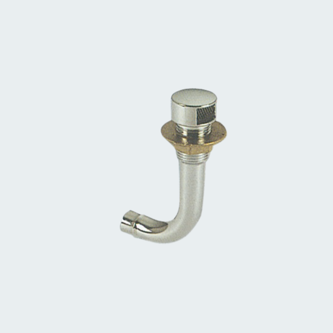 Fuel Vent Chromed Brass Elbow 90° Left 16 mm