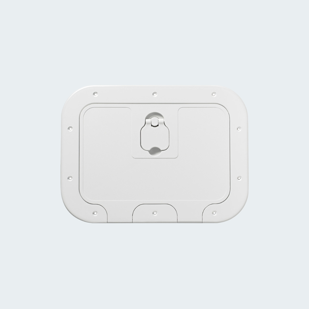 White Inspection Hatch Anti-slip Sufrace 280x380mm
