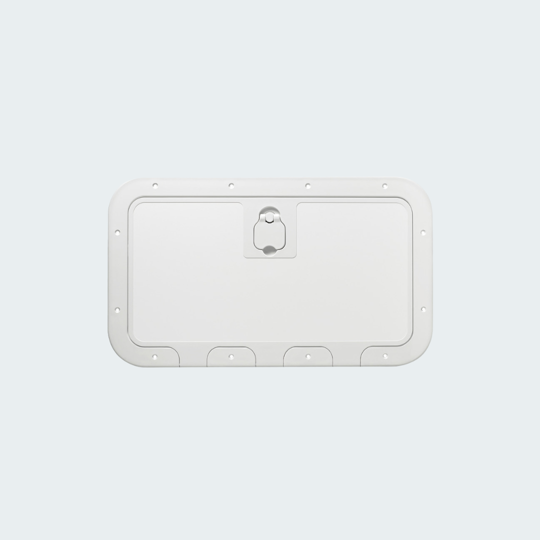 White Inspection Hatch Anti-slip Sufrace 350x600mm