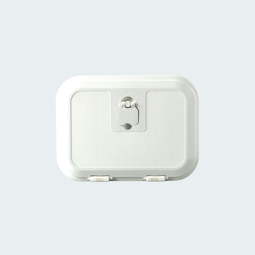 White Locker w/lid 280 x 180 mm A-front
