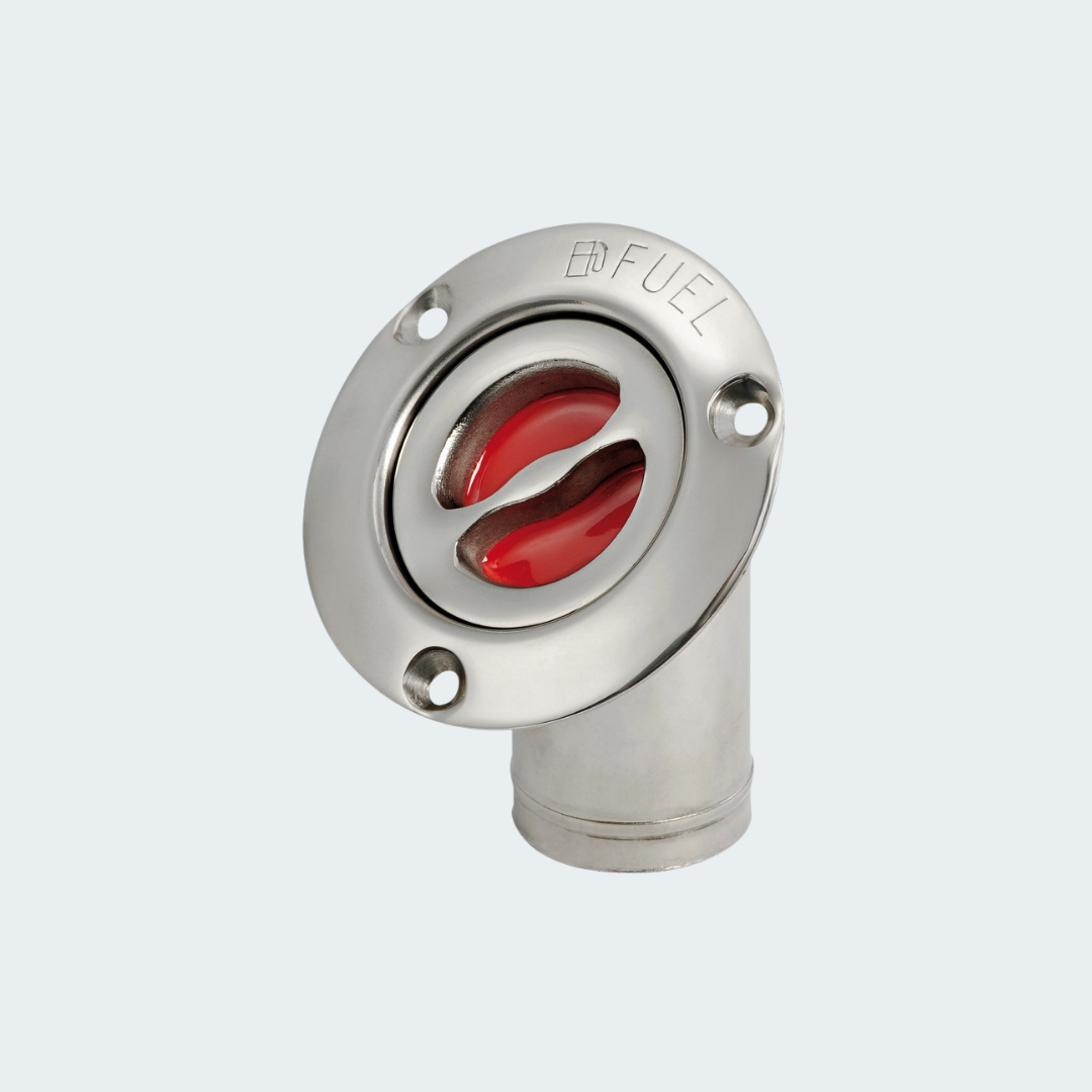 FUEL Deck Plug SS 45° Angled 38 mm
