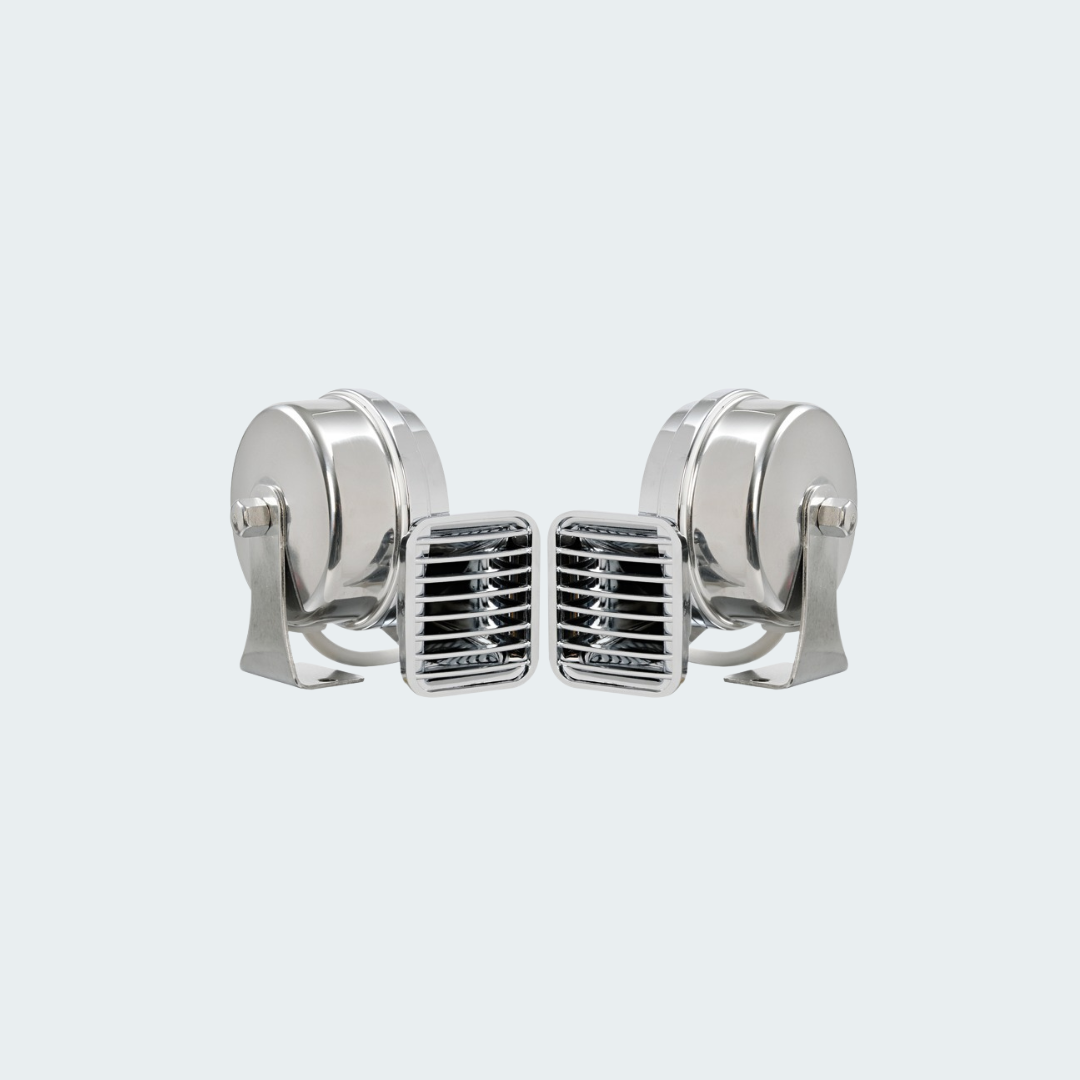 Powerful ABS Chromed Double Horn