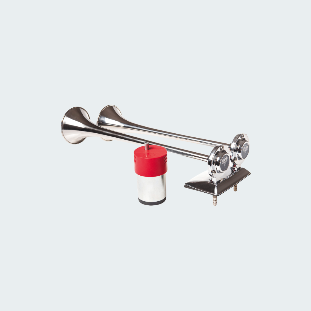 FIAMM Double Trumpet Horn w/Compressor 24 V