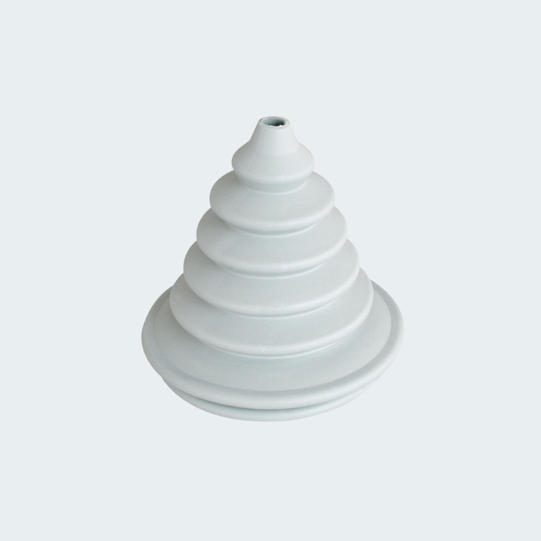 Big White Cable Grommet Ø 69 mm
