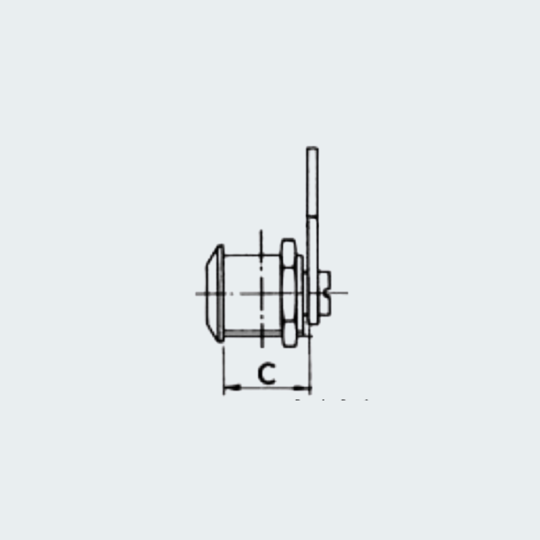 Cylinder Lock With Key