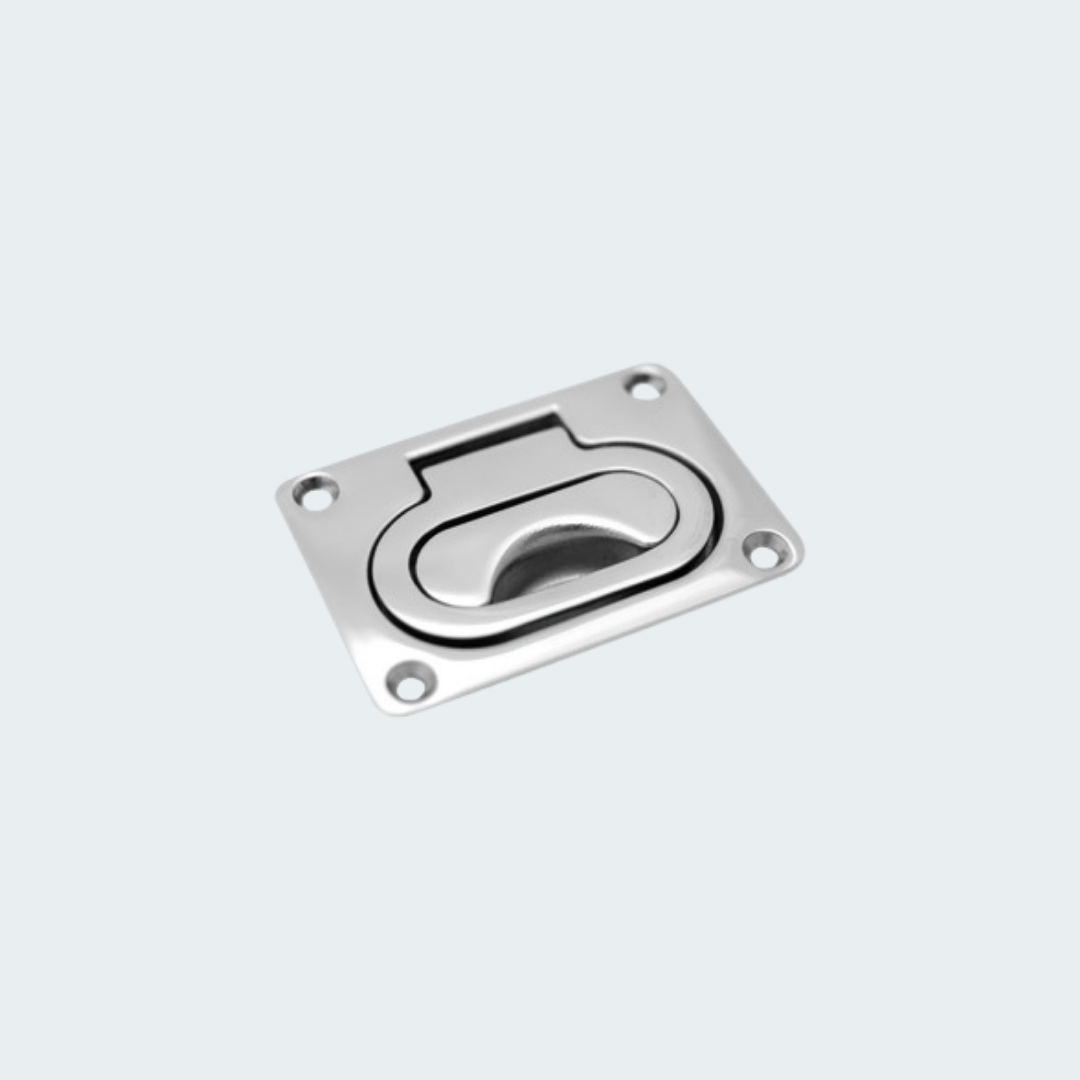 Latch Heavy Duty AISI316 Mirror Polished w/Handle