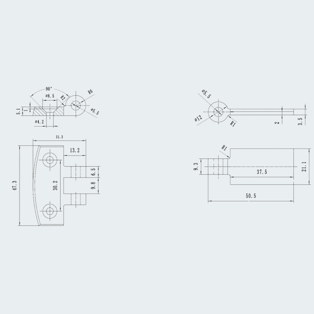 Sliding Glass/Door Folding Stopper