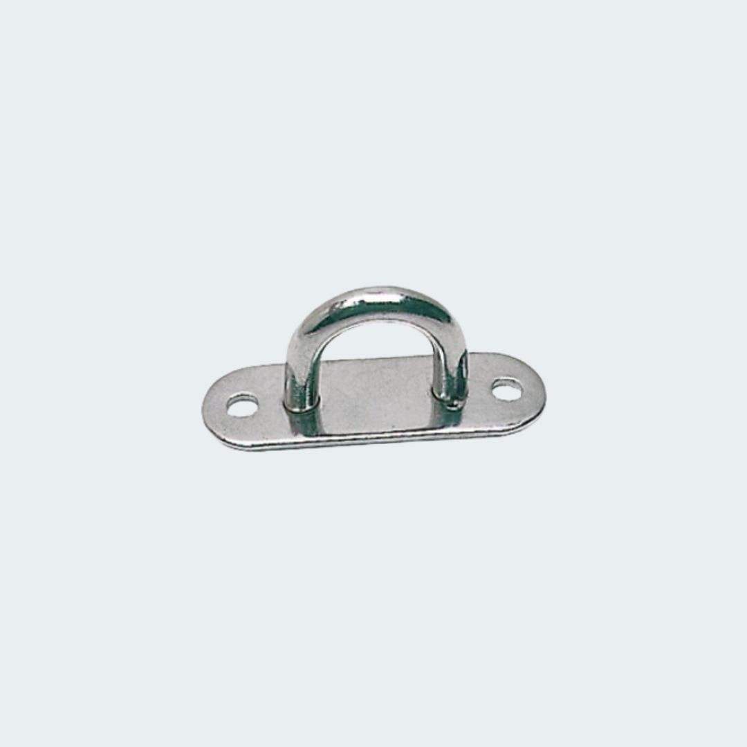 Eyebridge Flat Base Polished SS