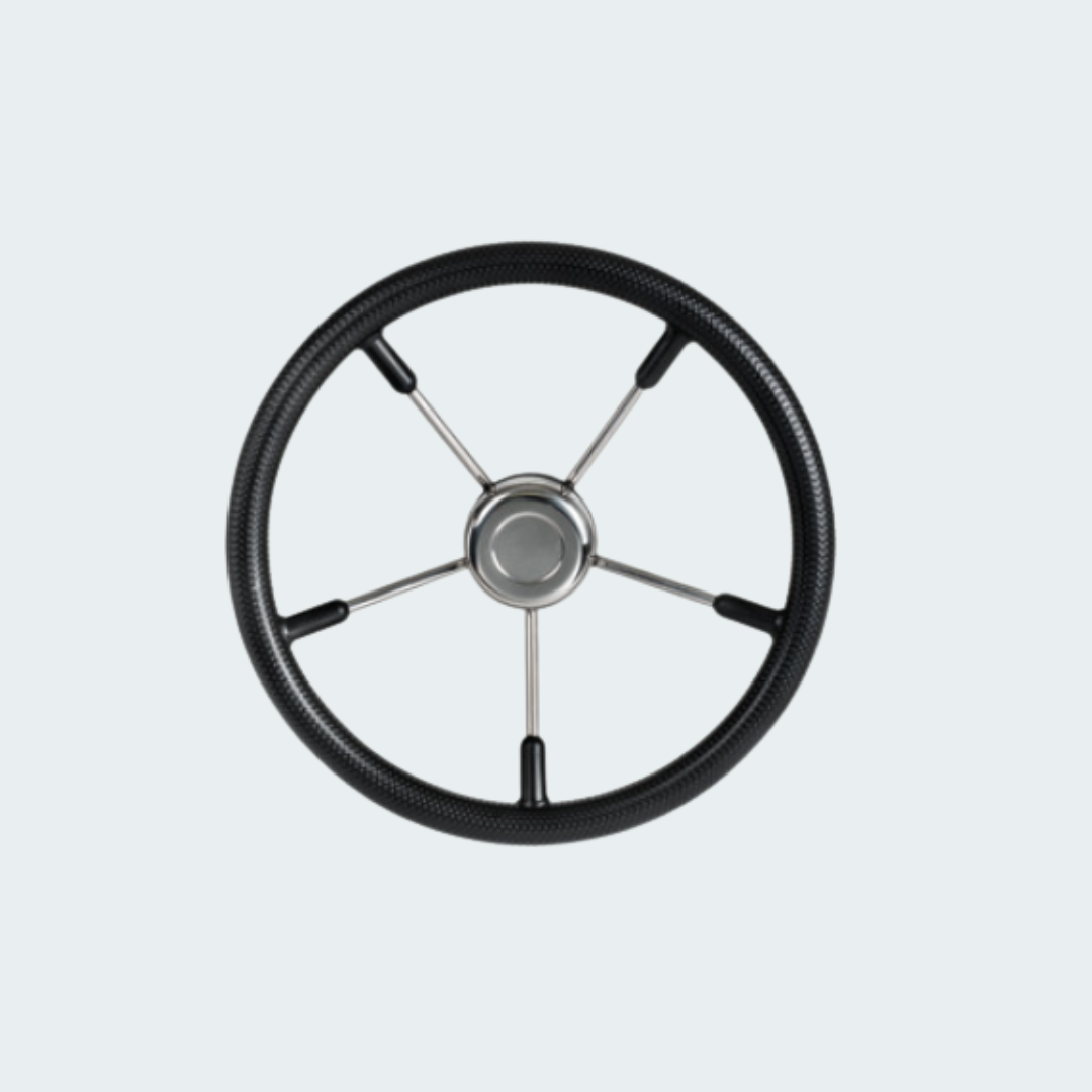 Soft Polyurethane Steering Wheel Black 350 mm