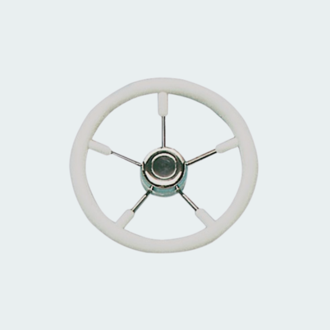 Soft Polyurethane Steering Wheel White 320mm