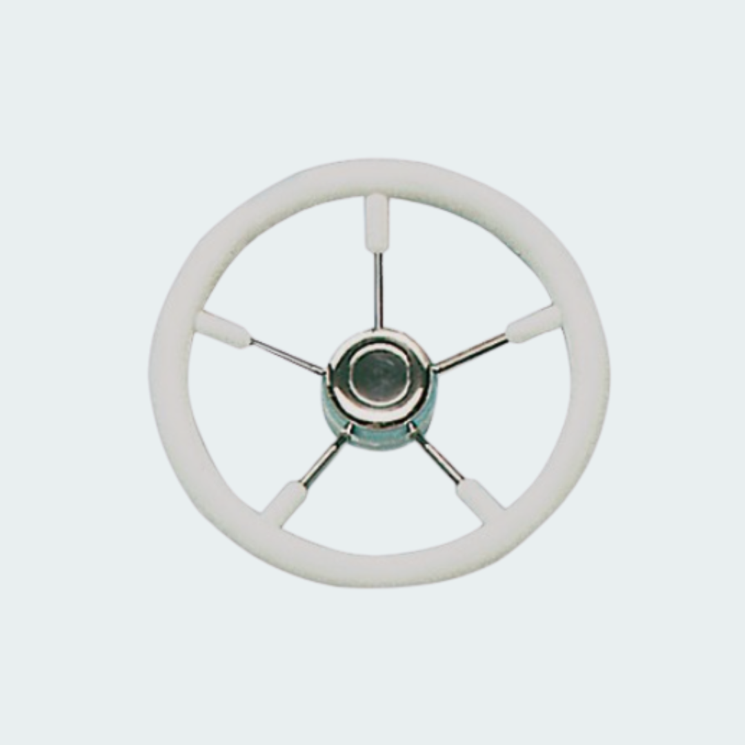 Soft Polyurethane Steering Wheel White 350 mm