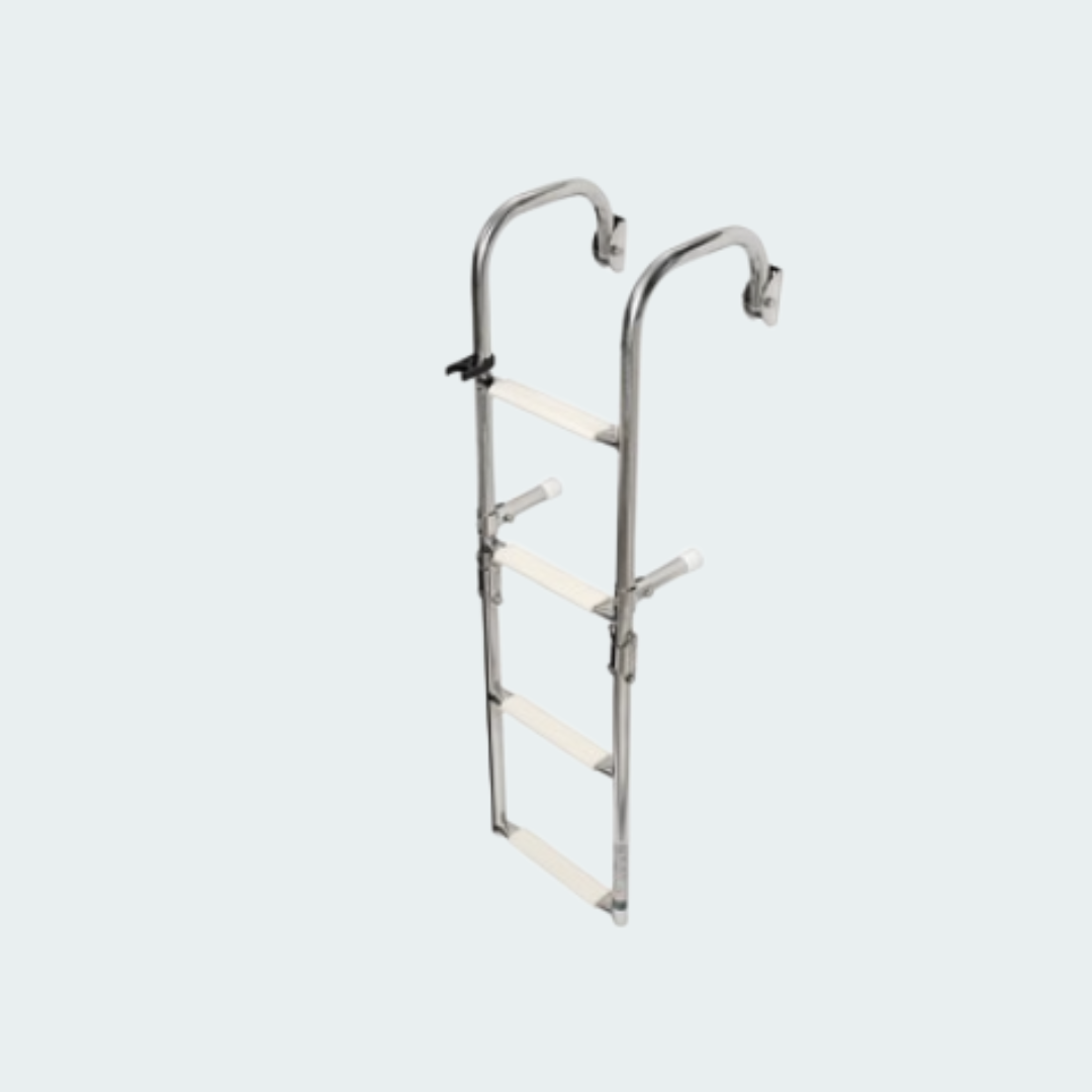 Foldable Ladder with Arch Mounting Arms