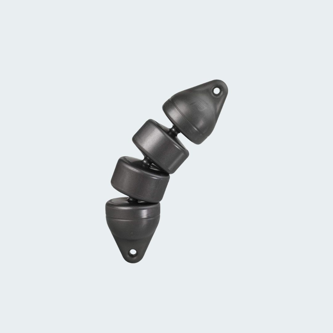 Articulated RIB fender 15X60 BLACK