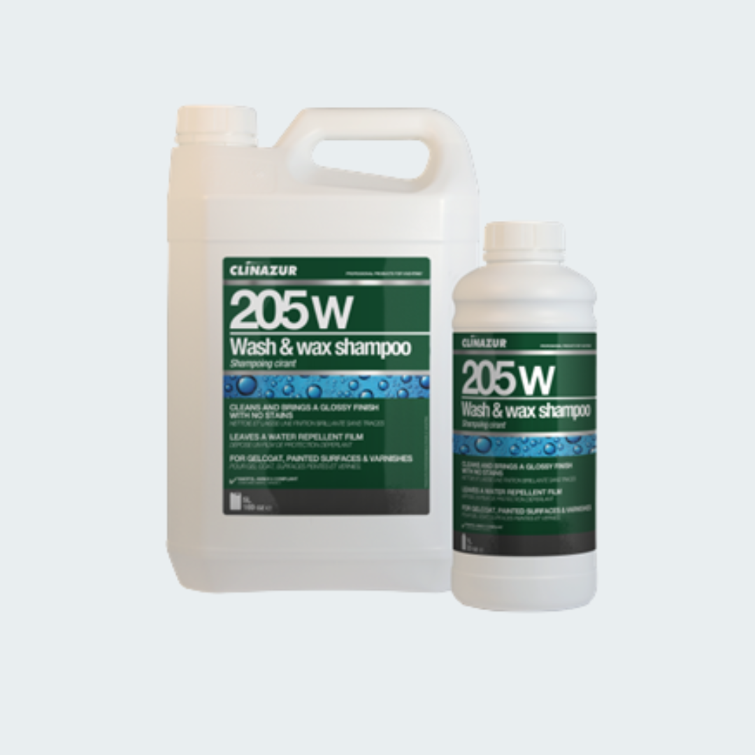 Clinazur 205W Wash & Wax Shampoo