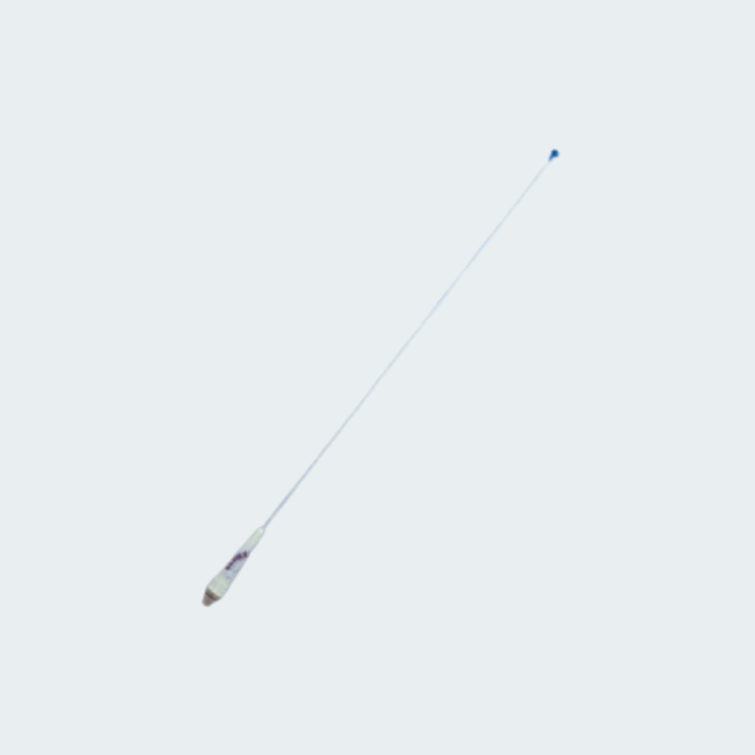 Glomex RA109GRP VHF Antenna with Glossy Fiberglass Whip