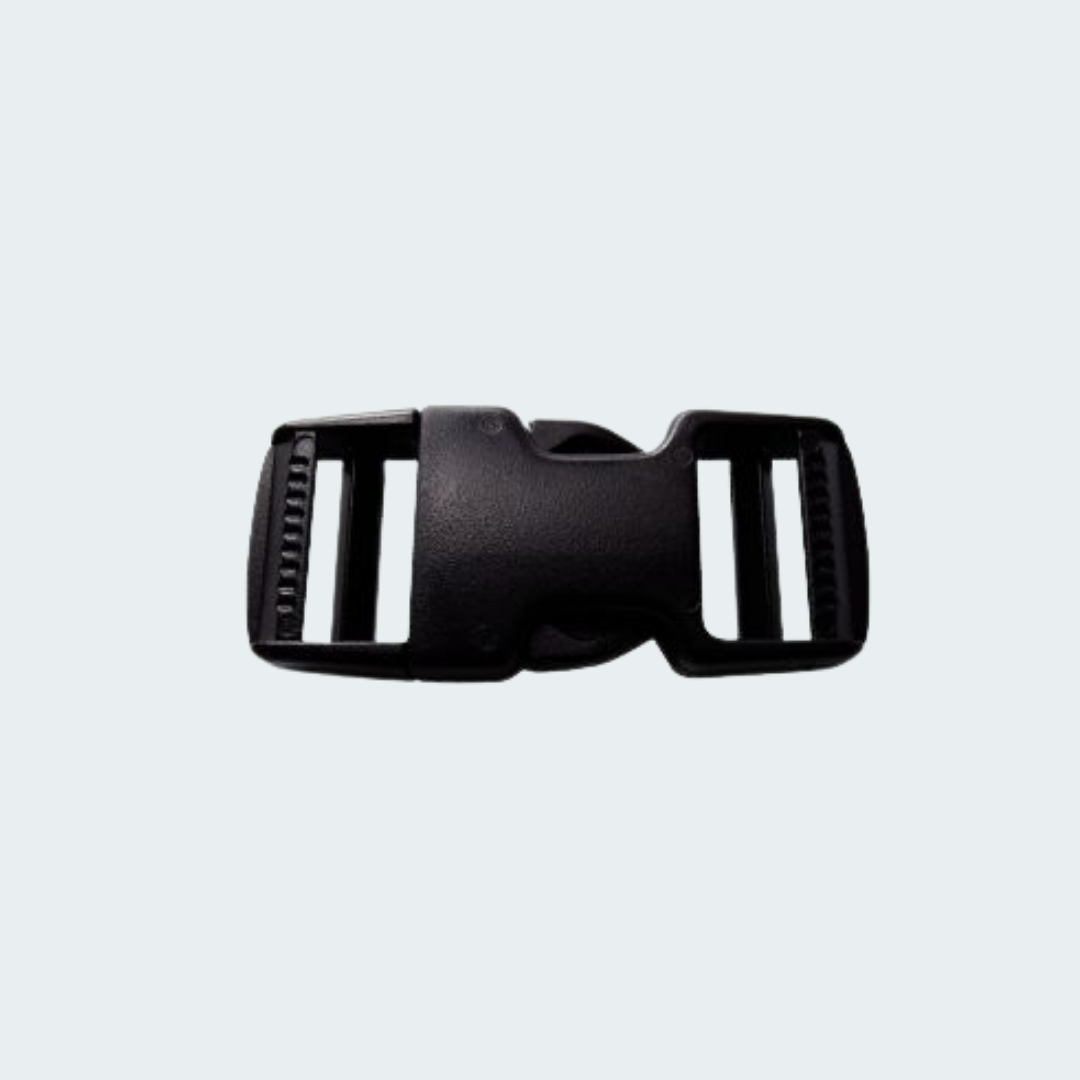 Plastic buckles for strap