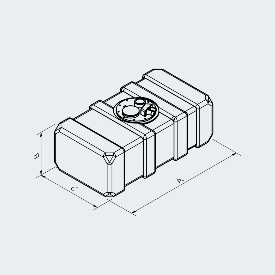 Plastic Fuel Tank Lt 42