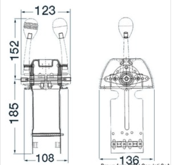 Control Box Suitable for Controlling One Engine