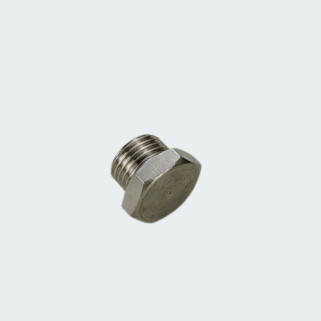 Blind Plug 1/4'' with Male Thread